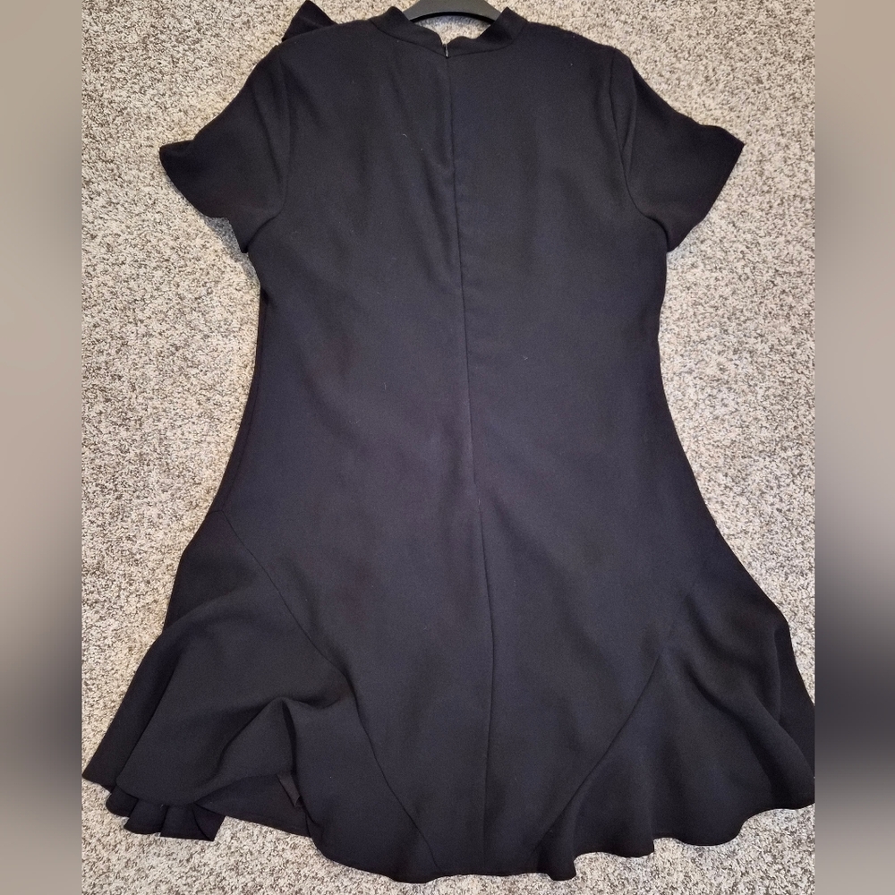 CeCe Black Mini Dress with Bow Detail - Picture 13 of 13